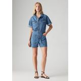 Levi's - 001WI-0002 Romper - Blauw - Katoen - Casual