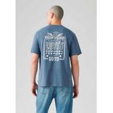 LEVI'S ® Shirt  saffier / wit