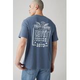 LEVI'S ® Shirt  saffier / wit