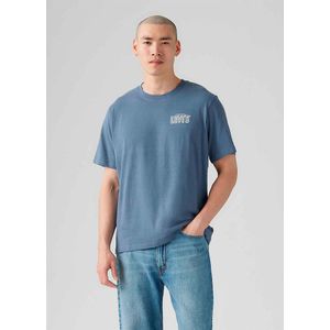 LEVI'S ® Shirt  saffier / wit