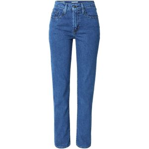 Levi's - 724 High-Rise Slim Straight - Jeans - Blauw - Hoge Taille
