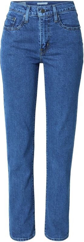 Levi's - 724 High-Rise Slim Straight - Jeans - Blauw - Hoge Taille