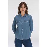 Levi's® Jeansbluse »ESSENTIAL WESTERN«, mit Brusttaschen mit Druckknöpfen