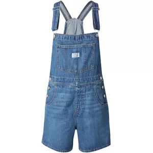 Lichtblauwe TOMMY JEANS Playsuits TJW BADGE DENIM PLAYSUIT
