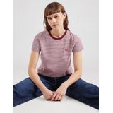Levi's - 39185-0355 - T-shirt - Rood - Katoen - Korte Mouwen