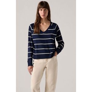 Petal - Pullover - V-hals - Grijs - 53% Polyester, 30% Viscose, 17% Polyamide