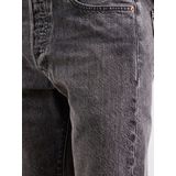 Levi's - 501 Original - Korte Jeans - Zwart - 100% Katoen