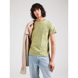 Shirt - Effen - Jersey - Kwartmouw - Normale Pasvorm