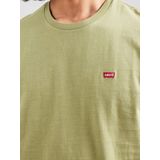 Shirt - Effen - Jersey - Kwartmouw - Normale Pasvorm