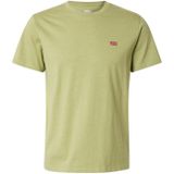 Shirt - Effen - Jersey - Kwartmouw - Normale Pasvorm