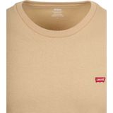 Levi's - T-Shirt Original - Beige - Katoen - Regular-Fit