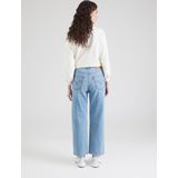 Levi's Ribcage Straight Ankle Jeans - Blauw - Stretch - Hoge Taille