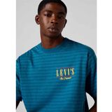 Levi's - Vintage Fit Graphic Tee - T-shirt - Stripe Serif Logo - Katoen