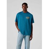 Levi's - Vintage Fit Graphic Tee - T-shirt - Stripe Serif Logo - Katoen
