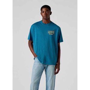 Levi's - Vintage Fit Graphic Tee - T-shirt - Stripe Serif Logo - Katoen