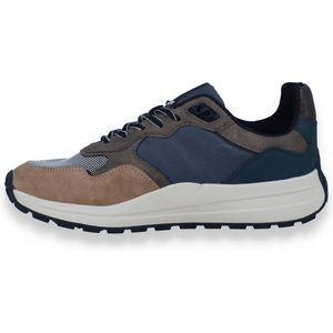 Sj Lifestyle - Heren Sneaker - Taupe/Beige - Textiel