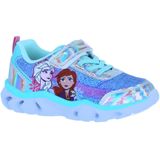 Frozen Meisjes Sneaker Met Lichtjes | Blauw | Maat: 24