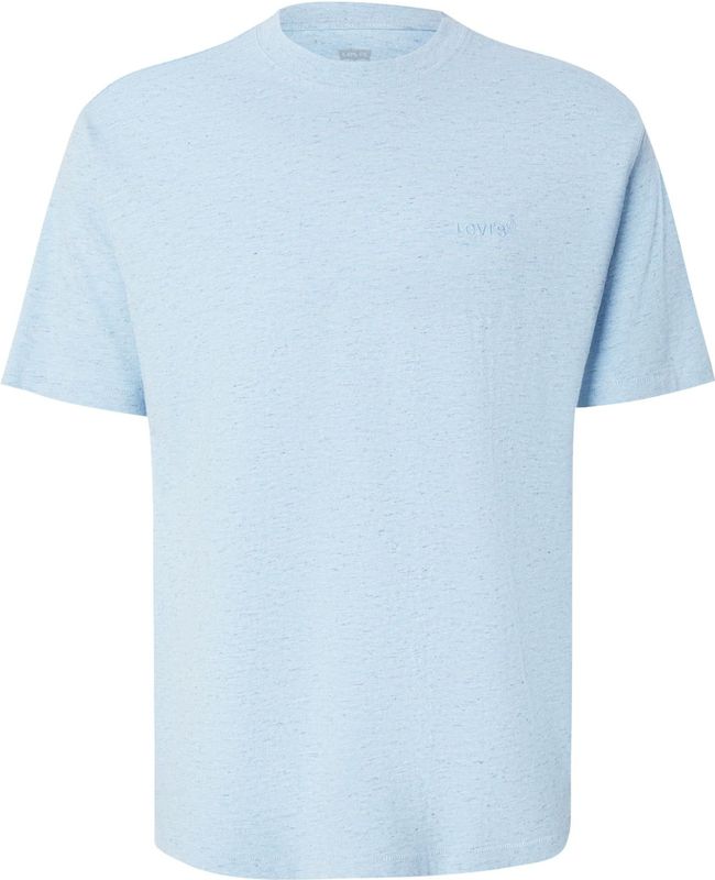 Levi's T-Shirt Space Dye - Blauw - Katoen - Regular-Fit