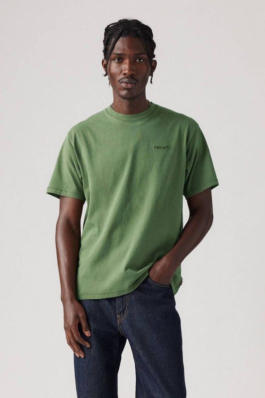 Levi's - Red Tab Vintage T-shirt - Zwart - 100% Katoen