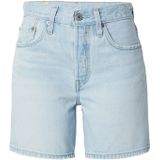 LEVI'S - Short 501® Mid Thigh - Korte Broek - Blauw - Katoen