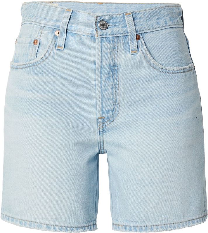 LEVI'S - Short 501® Mid Thigh - Korte Broek - Blauw - Katoen