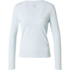 Levi's - ESSENTIAL HM LS VNECK - Shirt - Skyway - Katoen - V-hals