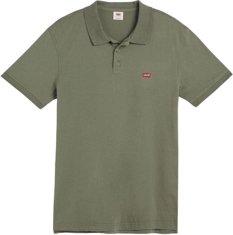 Levi's Pique Polo Olijfgroen - Maat L - Heren