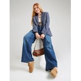 Clever Girl - Jeans - Hoog - Five-Pocketsstijl - Riemlussen