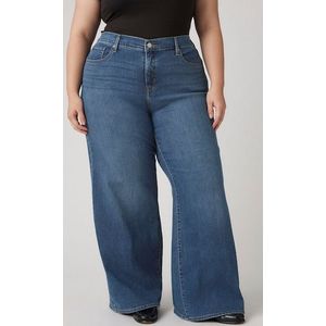 Clever Girl - Jeans - Hoog - Five-Pocketsstijl - Riemlussen