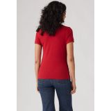 T-shirt - Effen - Jersey - Slanke Pasvorm - Kwartmouw