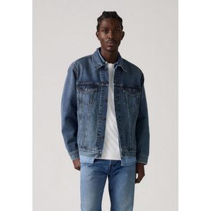 Levi's - Truckerjack - Blauw - Katoen - Casual