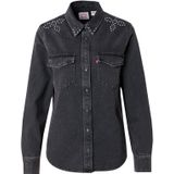 LEVI'S - Essential Western Shirt - Blouse - Zwart - Denim