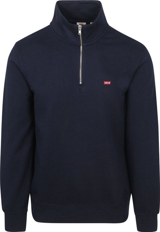 Levi's - Original Housemark - Sweatshirt - Marineblauw - Katoen