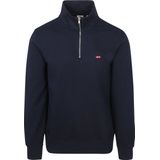 Levi's - Original Housemark - Sweatshirt - Marineblauw - Katoen