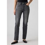 LEVI'S - 501® Original - Rechte Jeans - Blauw - Denim Materiaal