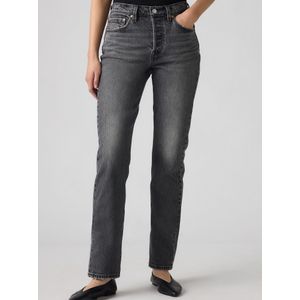 LEVI'S - 501® Original - Rechte Jeans - Blauw - Denim Materiaal