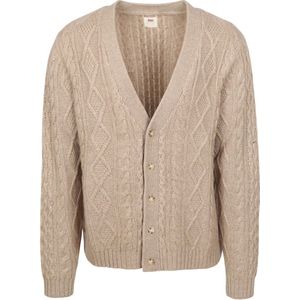 Levi's - Original Cardigan - Beige - Herenvest