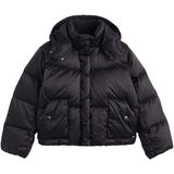 Levi's - WESTERN BUBBLE SHORTIE - Donsjas - Zwart - Dames