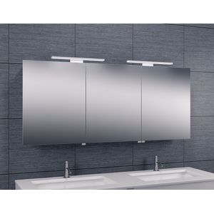 Sanifun Duo-Led spiegelkast Virgilio 1400 x 600