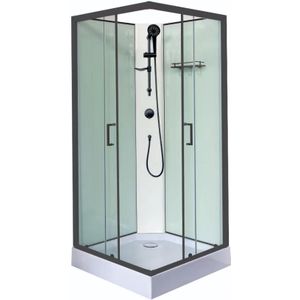 Sanifun complete douchecabine Martin 900 x 900 kitvrij