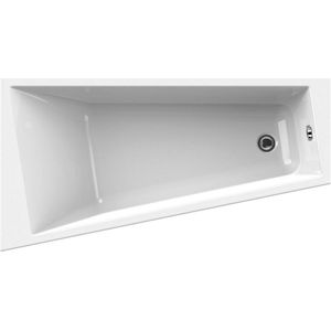 Allibert Spacy Angle R inbouw ligbad - 1700x900x440cm  - Wit