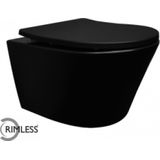 Sanifun hangtoilet Nero 520 mat-zwart B