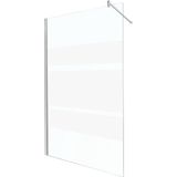 Sanifun douchewand Mannix 1000 x 2030 Z met stroken mat glas