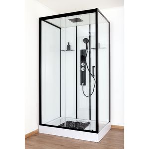 Sanifun complete douchecabine Percy 115 x 85 kitvrij Links.