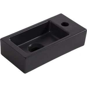 Sanifun wastafel Nero 360 x 180 x 90