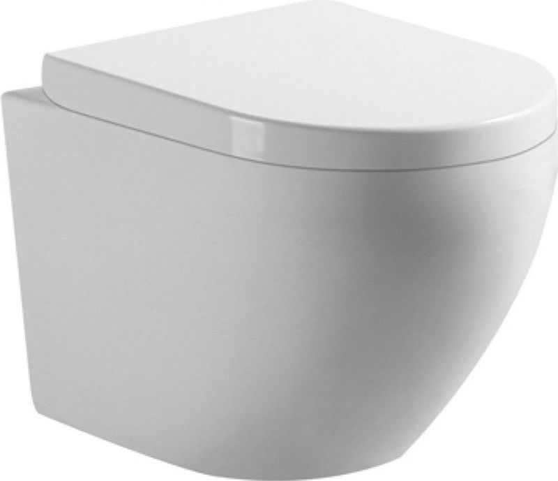 Sanifun Rimless hangtoilet Aldo Wit Verkort