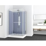 Sanifun complete douchecabine Anapurna 1200 x 900 Kitvrij