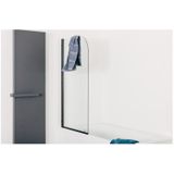 Sanifun badwand Kelderman - 1400 x 800 - zwart