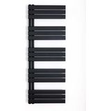 Sanifun handdoekradiator Denswil 1600 x 600 Zwart