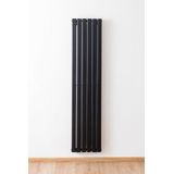 Sanifun design radiator Thomas 1800 x 456 Zwart Dubbele